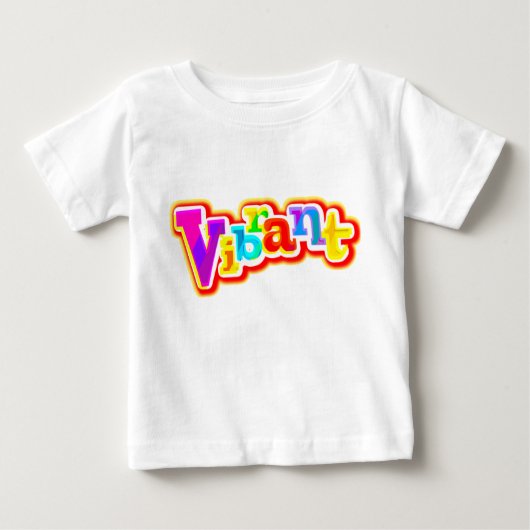 T-shirt graphique vibrant pour tout-petits (Devant)