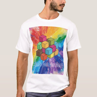 T-Shirt Graphique Vibrant, Tee D'Art Coloré, Unise