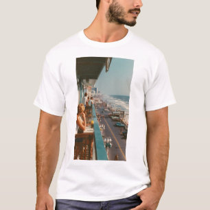 T-shirt graphique vintage années 80 de la promenad