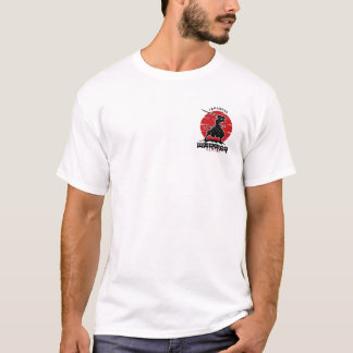 T-Shirt Graphique Vintage du Guerrier Samouraï Jap