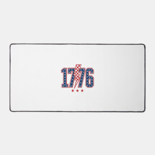 T-shirt graphique vintage éclair patriotique 1776_