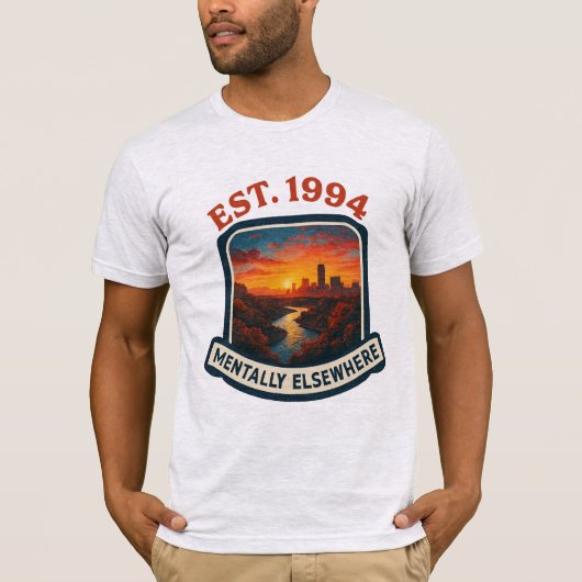 T-shirt graphique Vintage élégant (Devant)