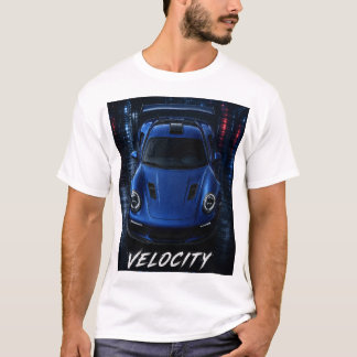 T-Shirt Graphique Voiture de Sport Redéfinie par l