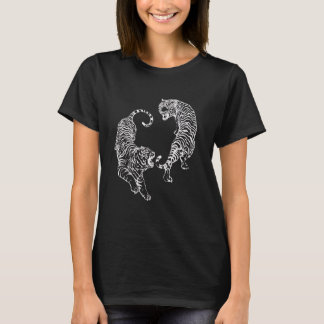 T-shirt graphique Yin Yang Tigres