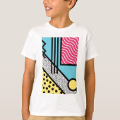 T-shirt Graphiques abstraits de style d'art de bruit de (Devant)