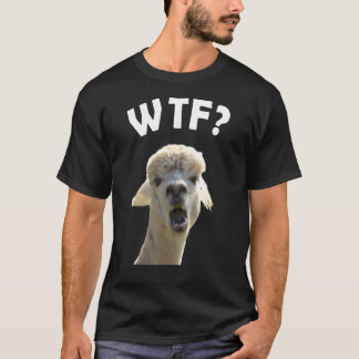 T-shirt Graphiques Animaux Alpaca Cool Wtf