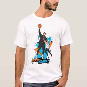 T-shirt Graphiques de basketball néon Drip Basketball