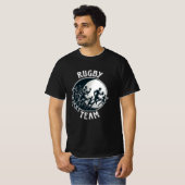 T-shirt Graphiques de rugby pour fans et joueurs (Devant entier)