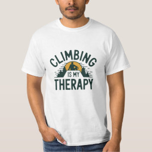 T-shirt Graphiques d'Escalades prêts pour l'aventure