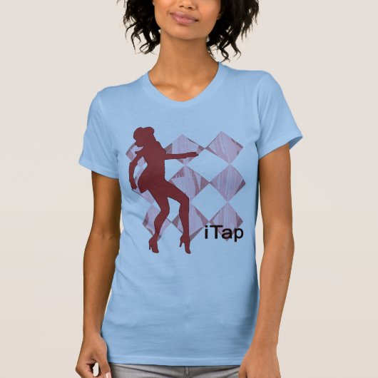 T-shirt graphiques du gallon | iPod d'iTap pour le robinet (Devant)