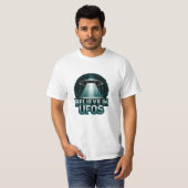T-shirt Graphiques extraterrestres pour ventilateurs Sci-F (Devant entier)