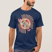T-shirt Graphiques Retro Designer (Devant)
