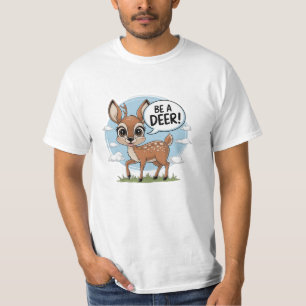 T-shirt Graphiques Whimsical et Bold Deer Lover