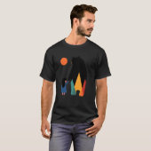 T-shirt Graphisme Andy Westface Rentrer chez soi Threadles (Devant entier)