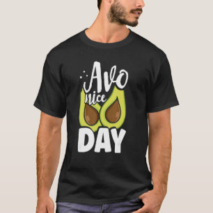 T-shirt Graphisme Avocado Apparel Avo Nice Day