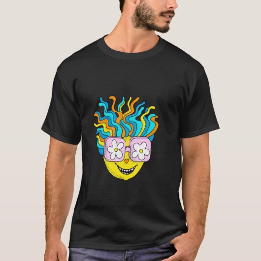 T-shirt Graphisme Boriana Happy Hippie de Threadless (Devant)