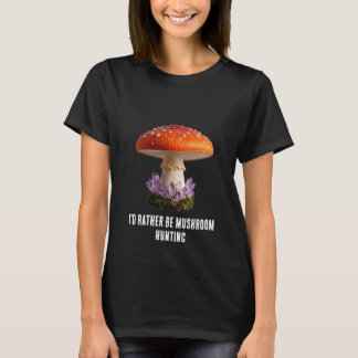 T-shirt Graphisme champignon et cristaux