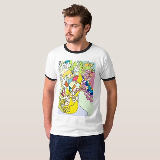 T-shirt Graphisme cool (Devant entier)