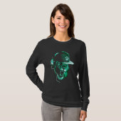 T-shirt Graphisme cool Dj Tiger (Devant entier)