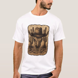 T-shirt Graphisme Cowboy