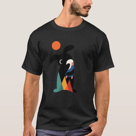 T-shirt Graphisme de câlins Andy Westface Threadless (Devant)