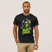 T-shirt Graphisme de crâne de la division Kanto  (Devant entier)
