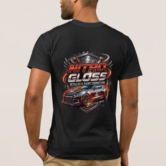 T-shirt Graphisme de détail Nitro Gloss (Dos)