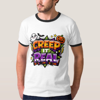 T-shirt Graphisme de la culture pop Halloween « Creep It R