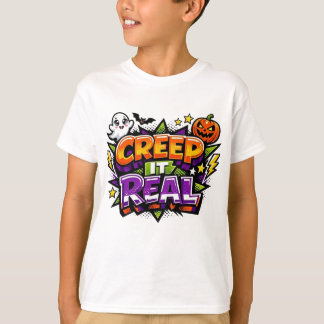 T-shirt Graphisme de la culture pop Halloween « Creep It R