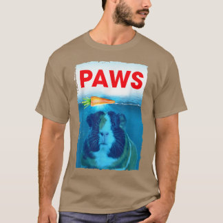 T-shirt Graphisme de la Guinée Cochon conception PAWS Caro