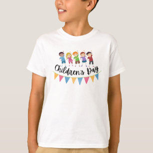 T-shirt Graphisme de la Journée Mondiale de l'Enfance Tee