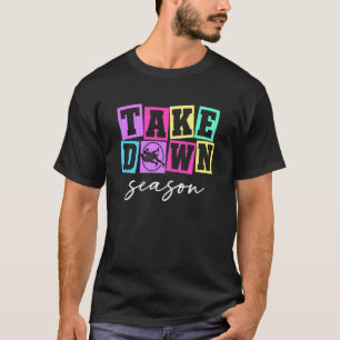 T-shirt Graphisme de la saison de plaquage pour les concur