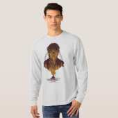 T-shirt Graphisme de l'inscription Tengwar de FRODO™ MOUNT (Devant entier)