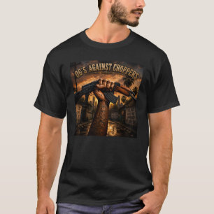T-shirt Graphisme de motard de rue vintage OG’s Against Ch