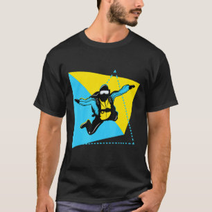 T-shirt Graphisme de parachutisme