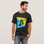 T-shirt Graphisme de parachutisme (Devant entier)