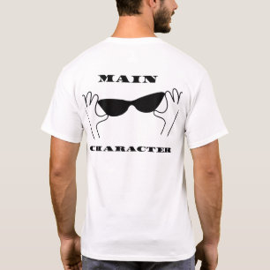 T-shirt Graphisme de personnage principal