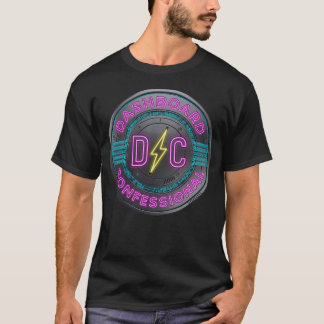 T-shirt Graphisme de style vintage au logo de Dashboard Co