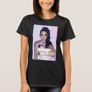 T-shirt Graphisme Demi Love Music Distressed Art American