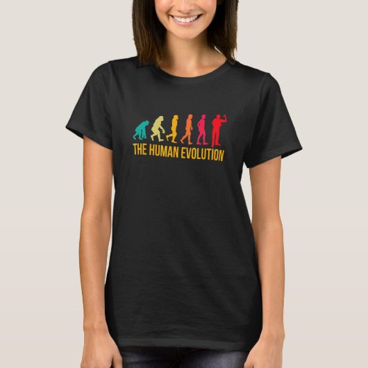 T-shirt Graphisme d'évolution Joueur de fléchettes Fléchet (Devant)