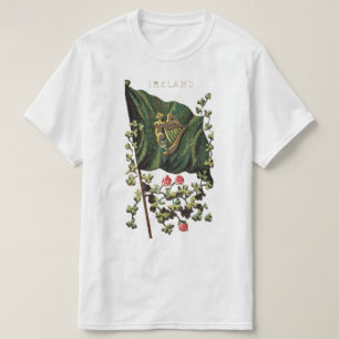 T-shirt Graphisme du drapeau de l'Irlande