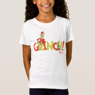 T-Shirt Graphisme du logo du personnage Grinch !