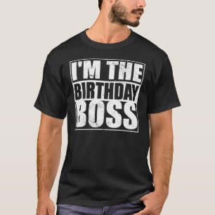 T-shirt Graphisme du patron de l'anniversaire