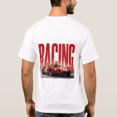 T-shirt Graphisme éditorial de performance de course (Dos)