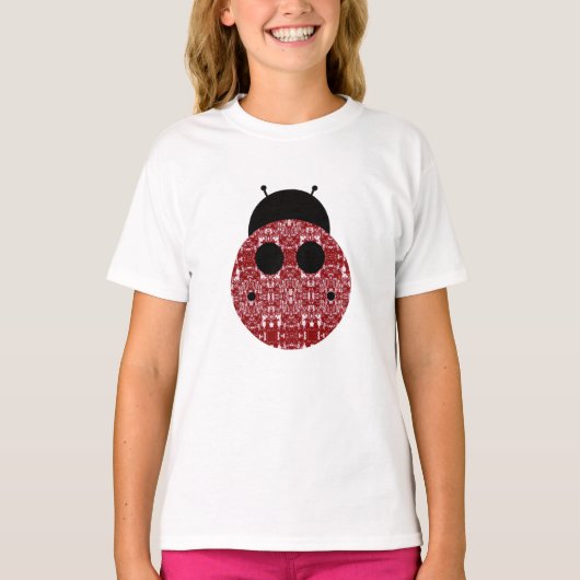 T-shirt Graphisme Enfant Ladybug Gitane (Devant)