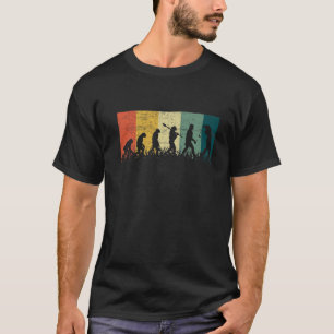 T-shirt Graphisme Golf Golf Evolution Retro Vintage