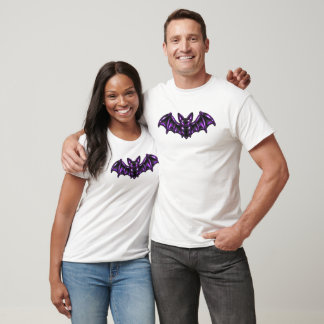 T-shirt Graphisme Halloween Chauve-Souris Ballon Chrome Vi