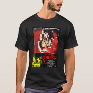 T-shirt Graphisme Horreur Films Affiches Design Amityville