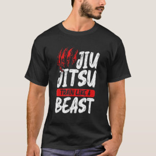 T-shirt Graphisme Jiu Jitsu Apparel Jiu Jitsu Train Comme 