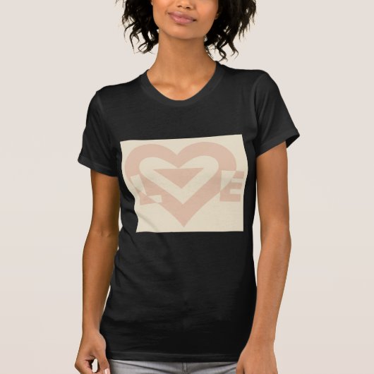 T-shirt Graphisme mignon, Beige crème (Devant)